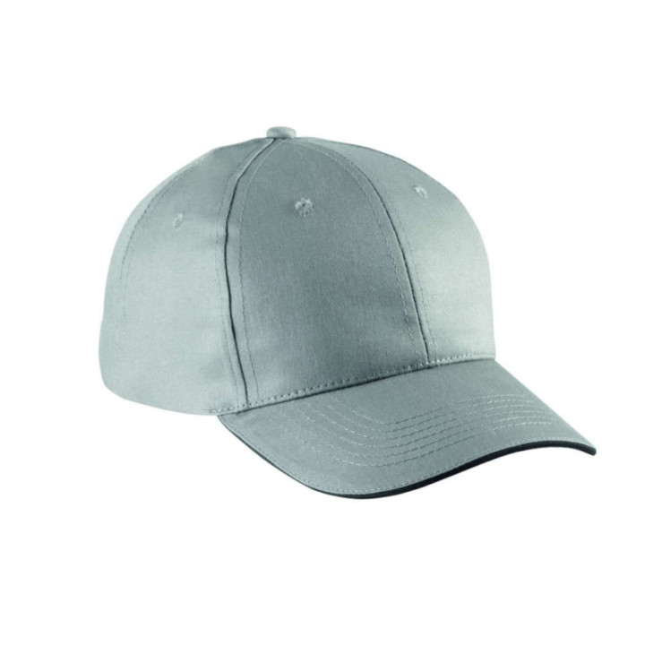 Czapka K-up SANDWICH  L.Grey  D.Grey