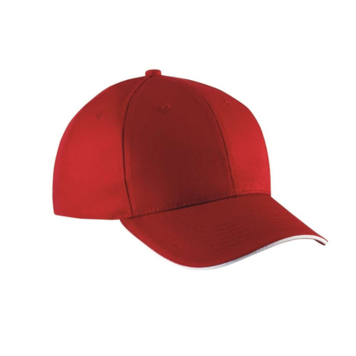 Czapka K-up SANDWICH Red white