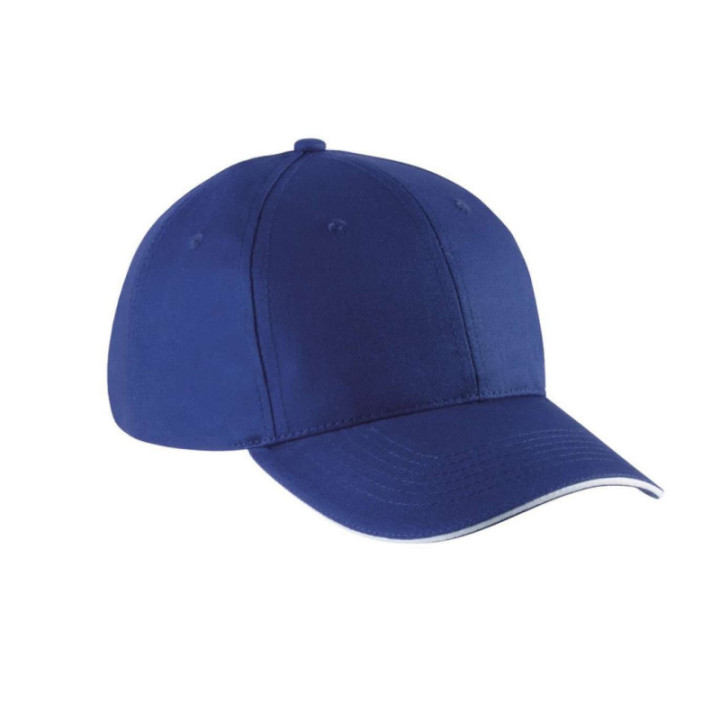 Czapka K-up SANDWICH Royal Blue White