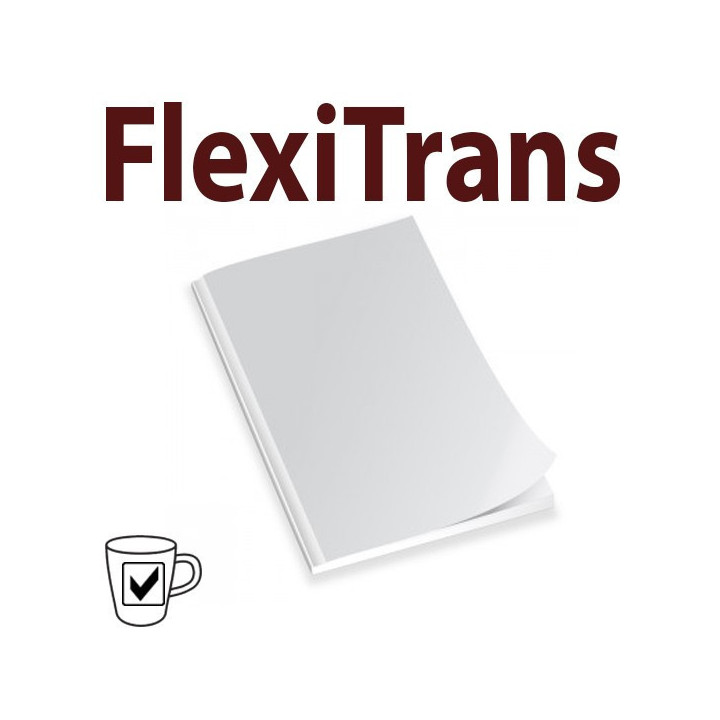 Flexi Trans - papier do nadruków CMYK i White Toner  na twardych powierzchniach