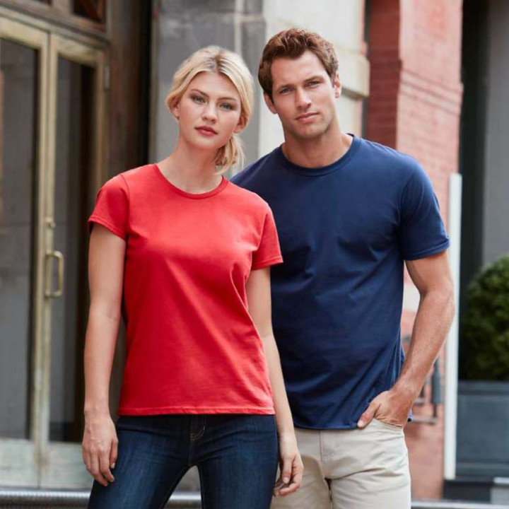 T-Shirt Gildan Premium Cotton Damskie 185gr