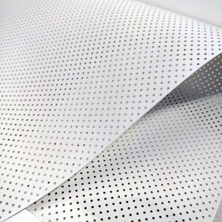 Nova-Flex Perforate 1301 Biały flex perforowany