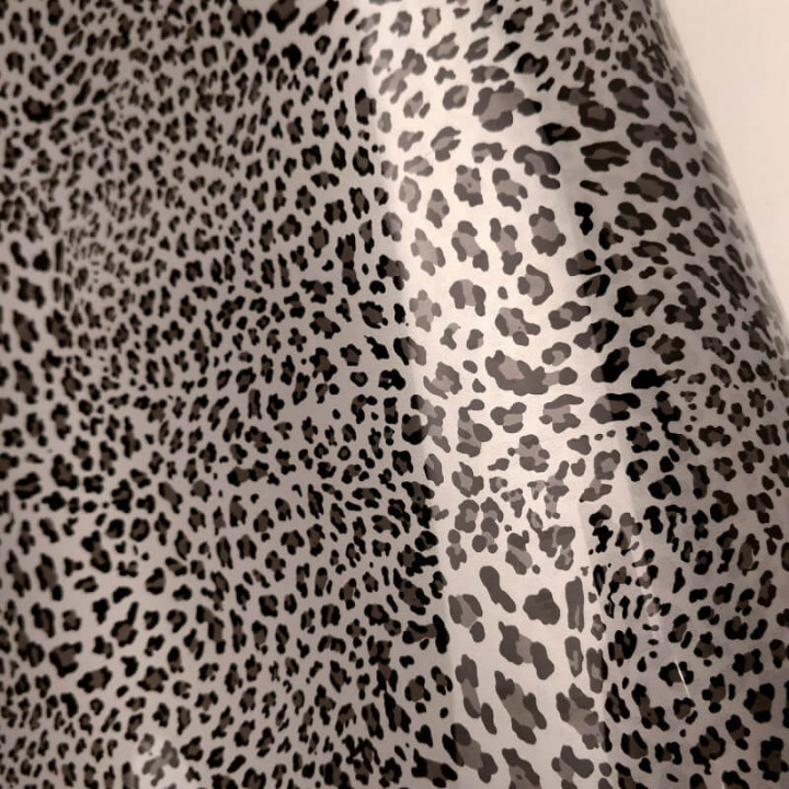 Metallic Leopard Silver XS 5221