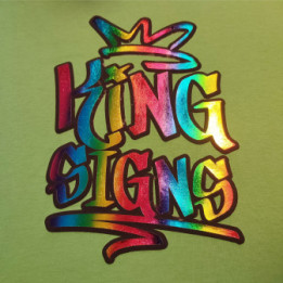 Logo i napisy z folii flex