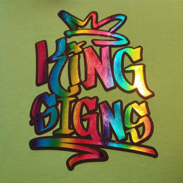 Logo i napisy z folii flex