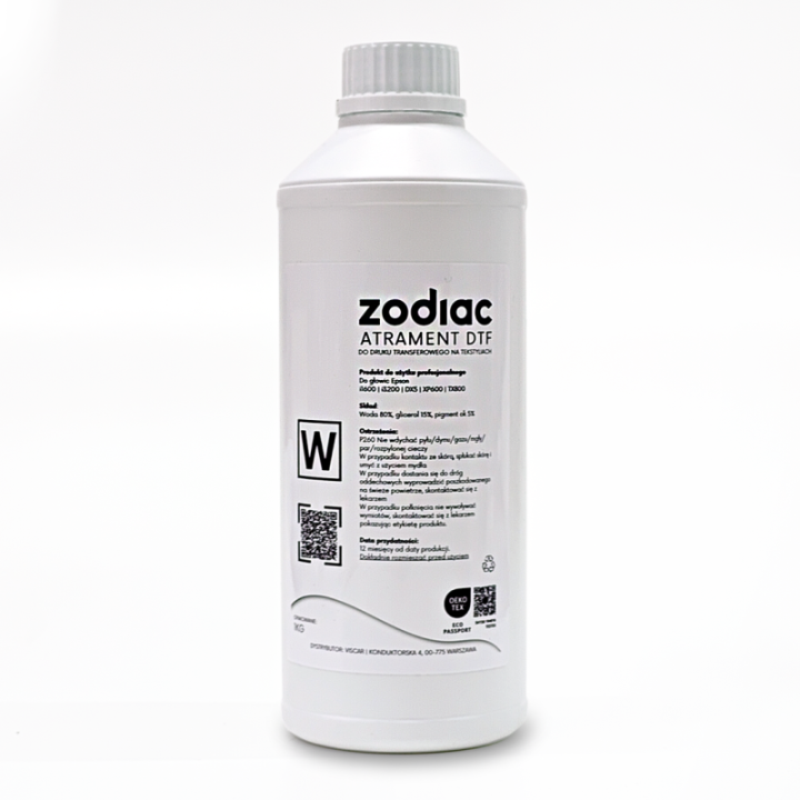 Atrament DTF Zodiac White 1kg