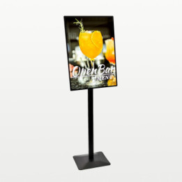 Ramka LED Slim | A2 Podłogowa